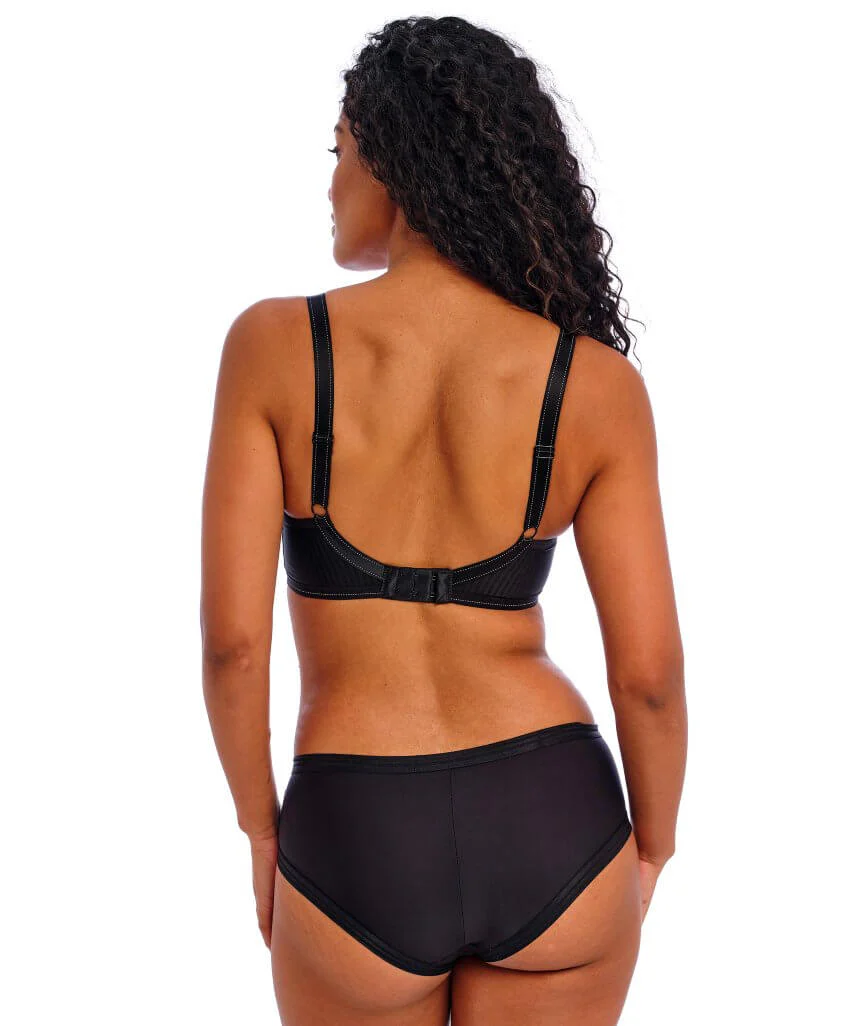 Freya Idol Underwired Moulded Balcony Bra - Black - Image 7