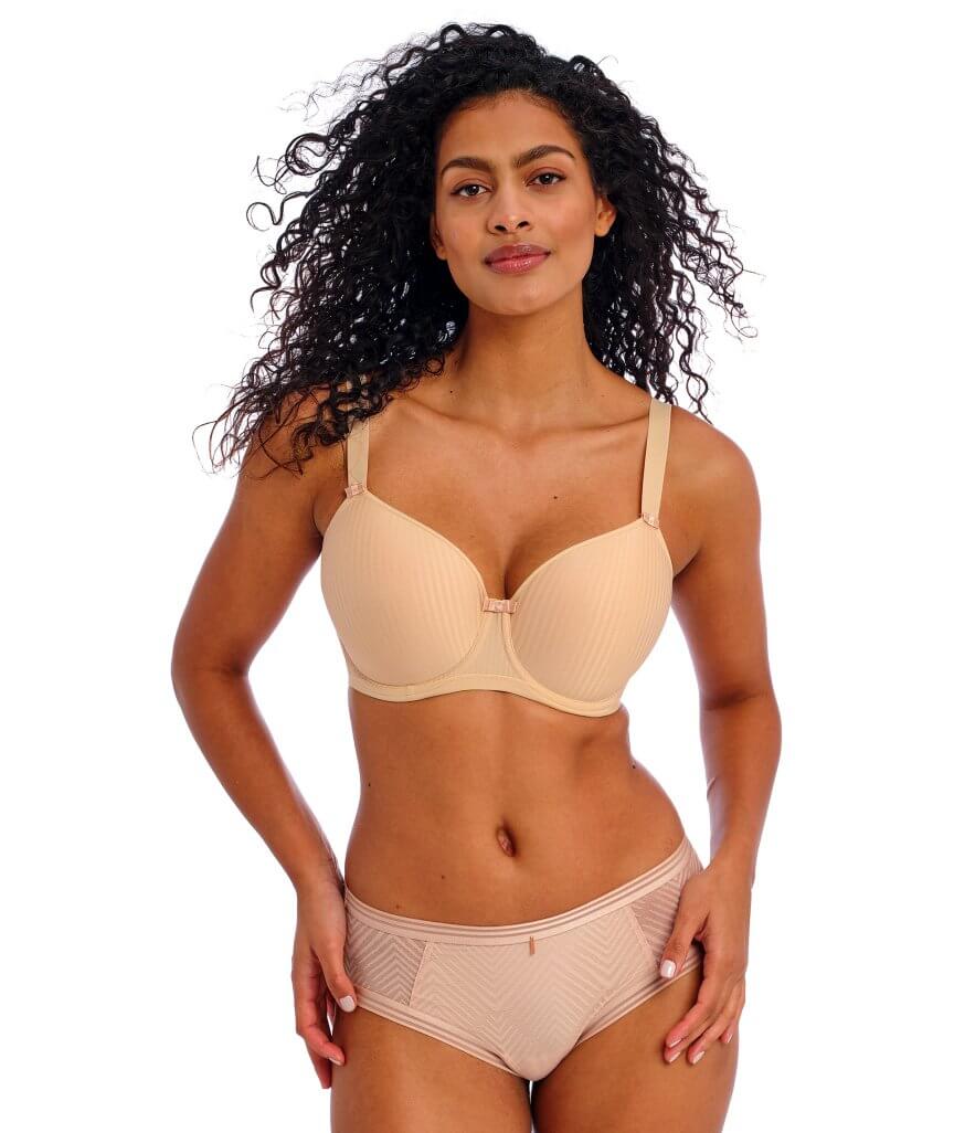 Freya Idol Underwired Moulded Balcony Bra - Nude - Image 6