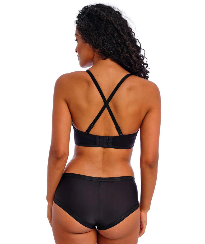 Freya Deco Underwired Moulded Strapless Bra - Black - Image 10