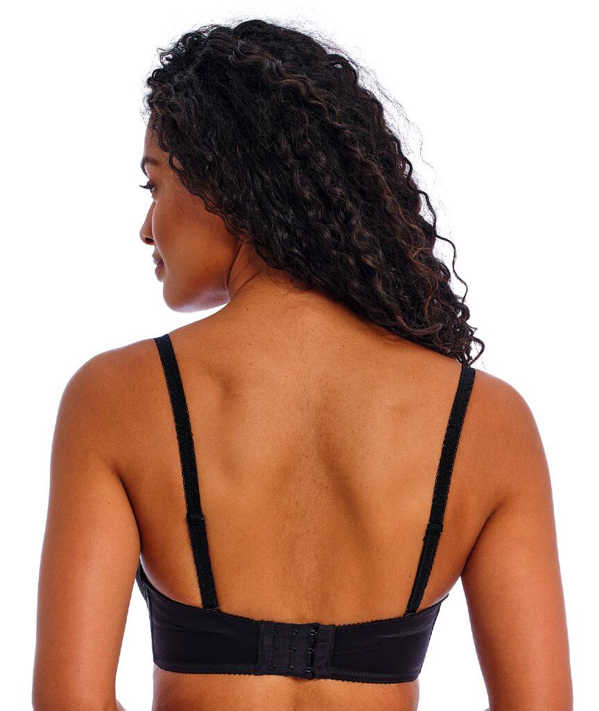 Freya Deco Underwired Moulded Strapless Bra - Black - Image 6