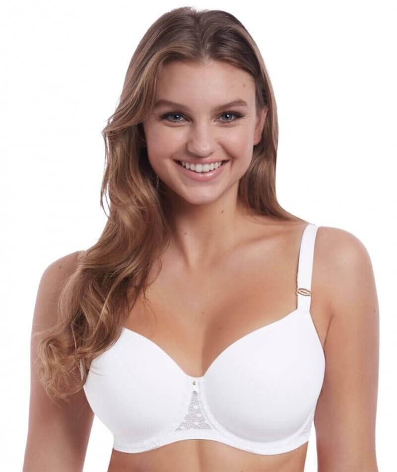Freya Starlight Underwired Moulded Balcony T-shirt Bra - White