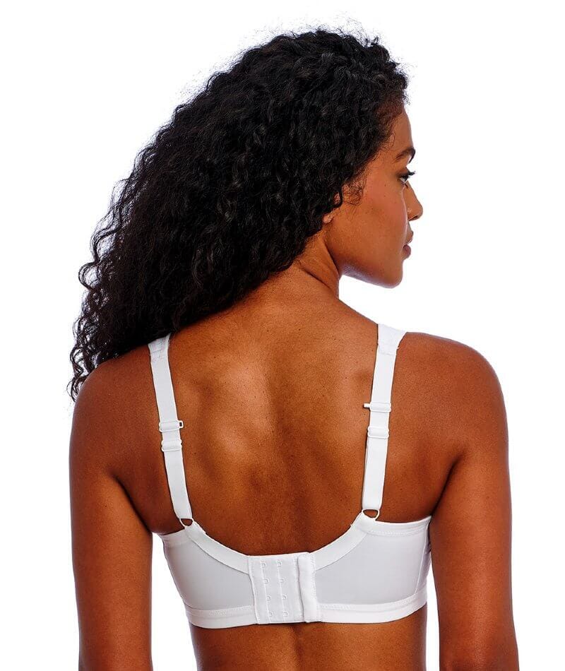 Freya Active Dynamic Wire-Free Sports Bra - White - Image 3