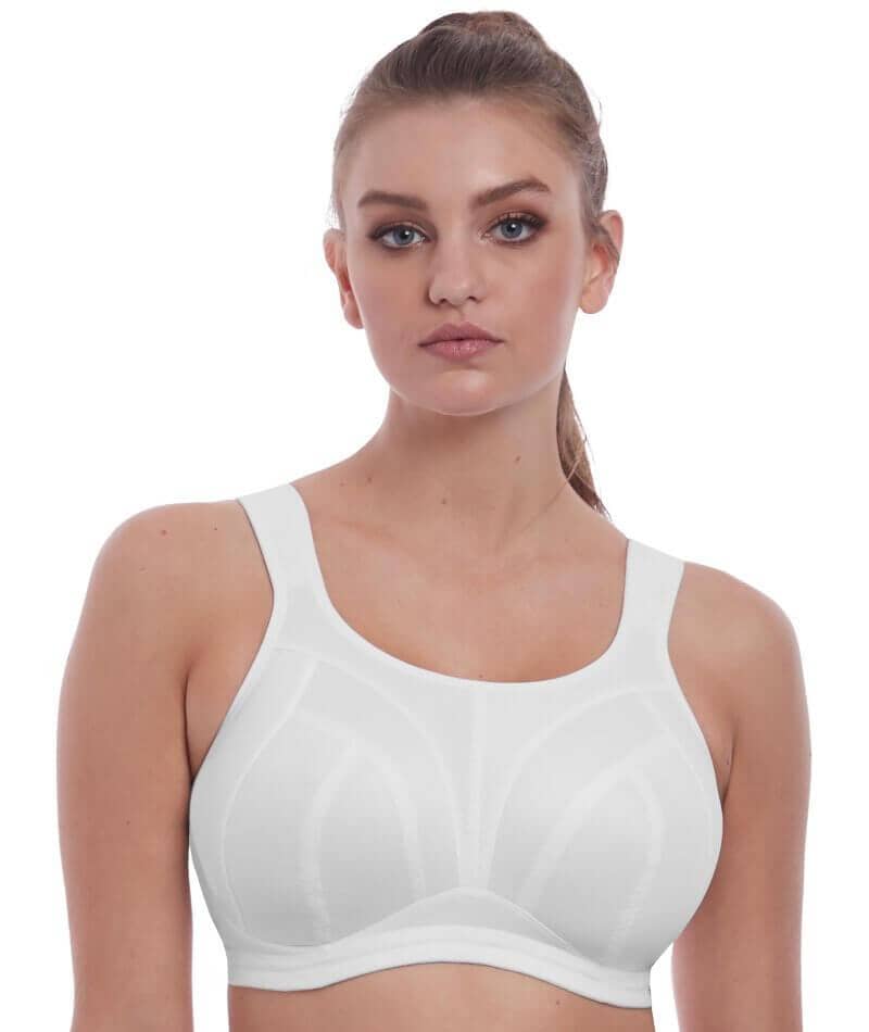 Freya Active Dynamic Wire-Free Sports Bra - White - Image 6