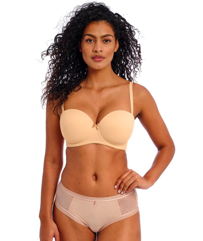 Freya Deco Underwired Moulded Strapless Bra - Nude - Image 11