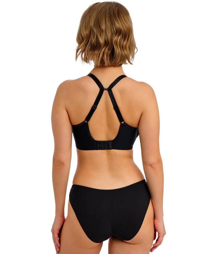Freya Essentially Smooth Underwire Moulded Balcony T-shirt Bra - Black - Image 6