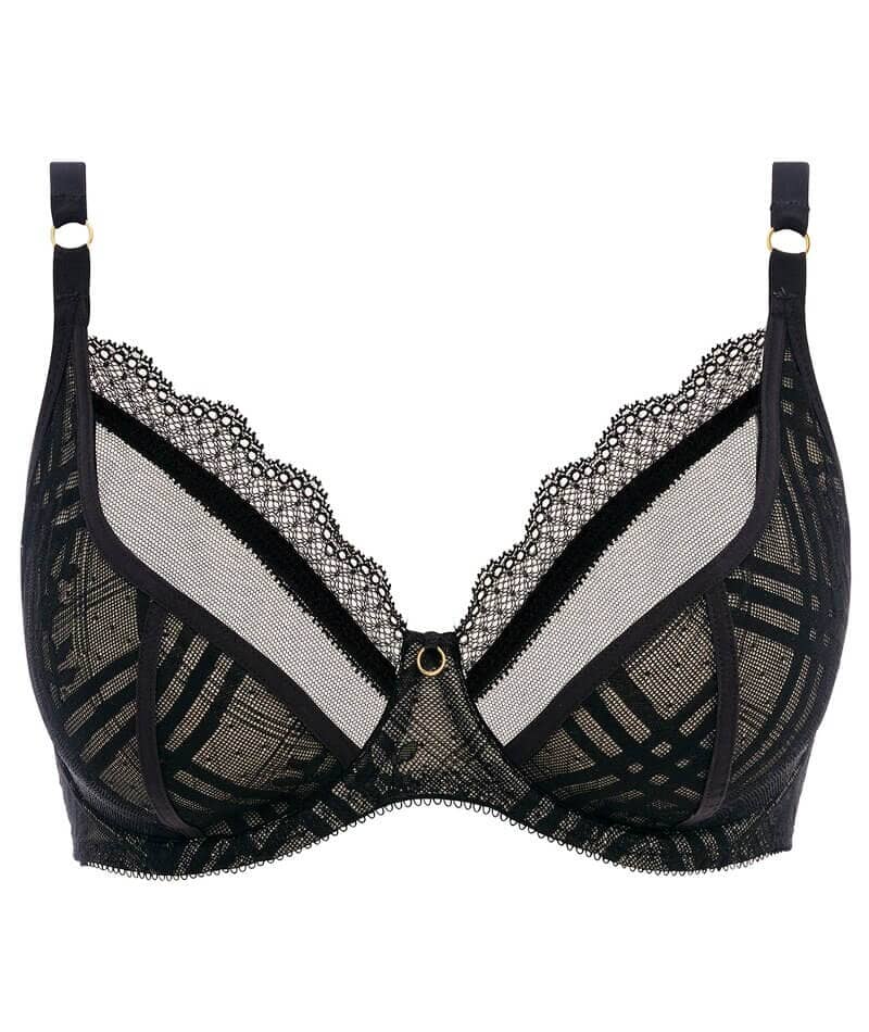 Freya Fatale Underwired Plunge Bra - Noir - Image 5