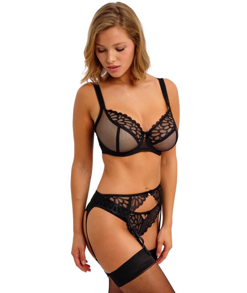 Freya Loveland Underwire Plunge Bra - Bombshell Black - Image 7