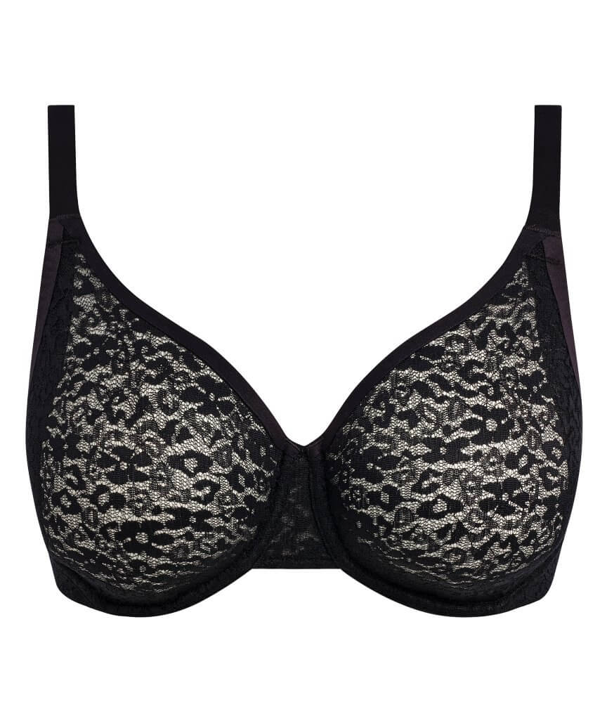 Freya Serenne Underwire Moulded Non-Padded Bra - Black - Image 11