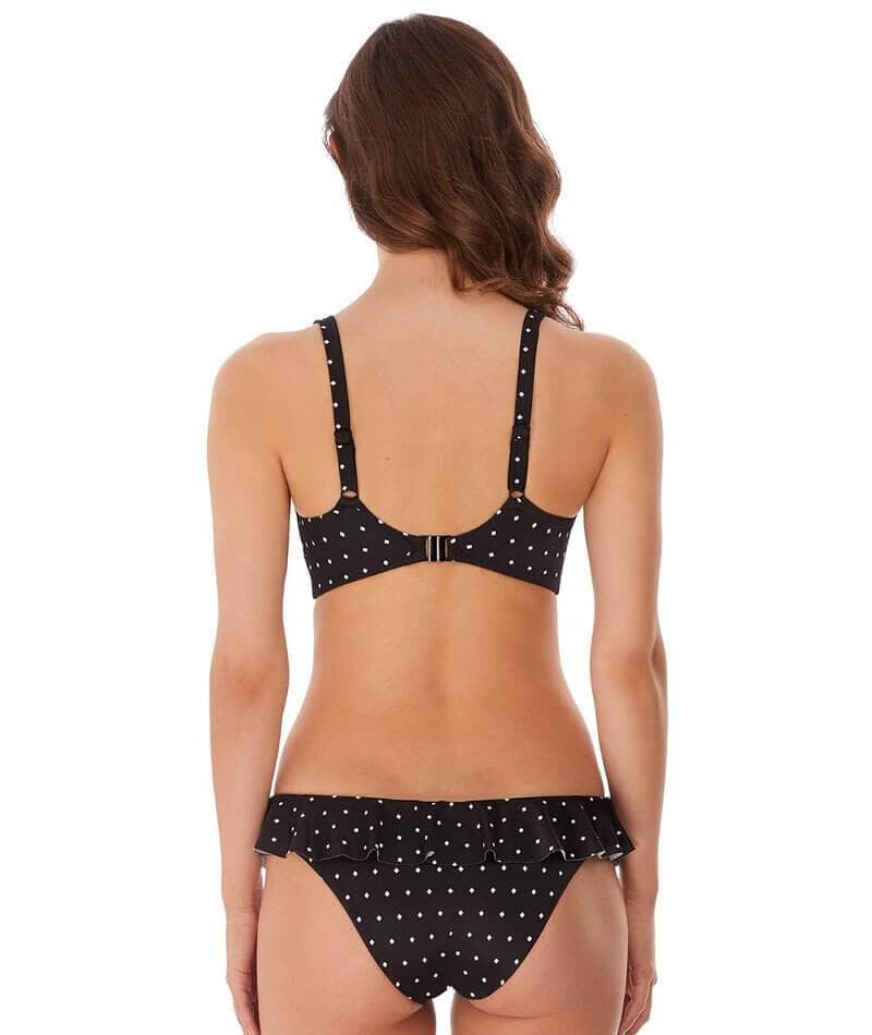 Freya Swim Jewel Cove Underwire Sweetheart Bikini Top - Black - Image 4