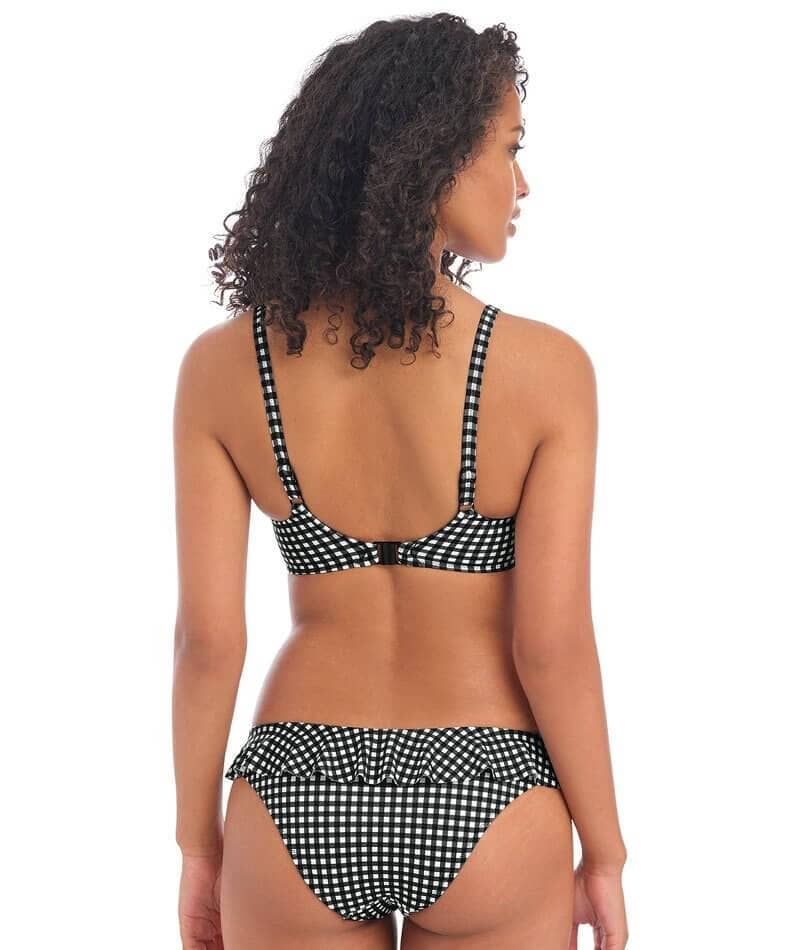 Freya Swim Check In Underwired Sweetheart Bikini Top - Monochrome - Image 5