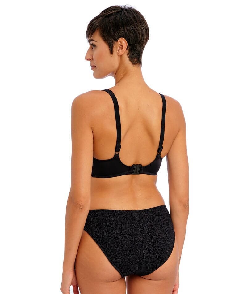 Freya Swim Ibiza Waves High Leg Bikini Brief - Black - Image 4