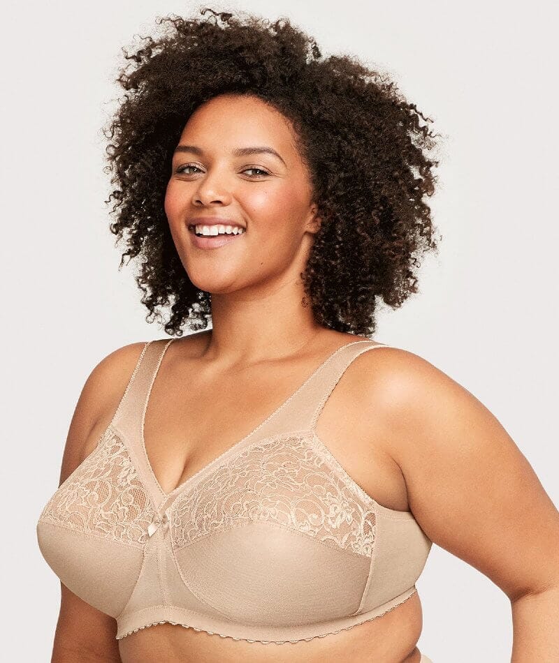 Glamorise Magiclift Original Wire-Free Support Bra - Blush - Image 3