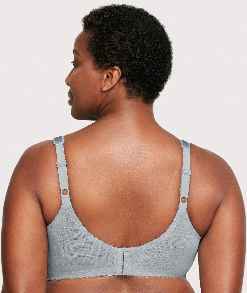 Glamorise Magiclift Original Wire-Free Support Bra - Soft Gray - Image 2