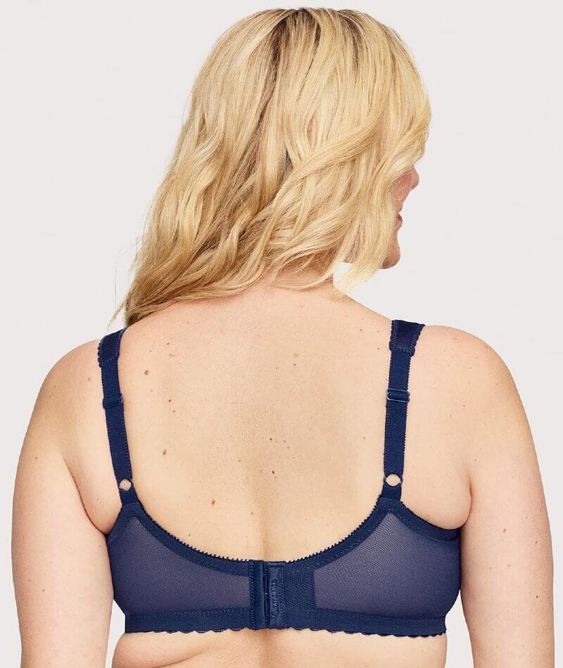 Glamorise Magiclift Original Wire-Free Support Bra - Blue - Image 2