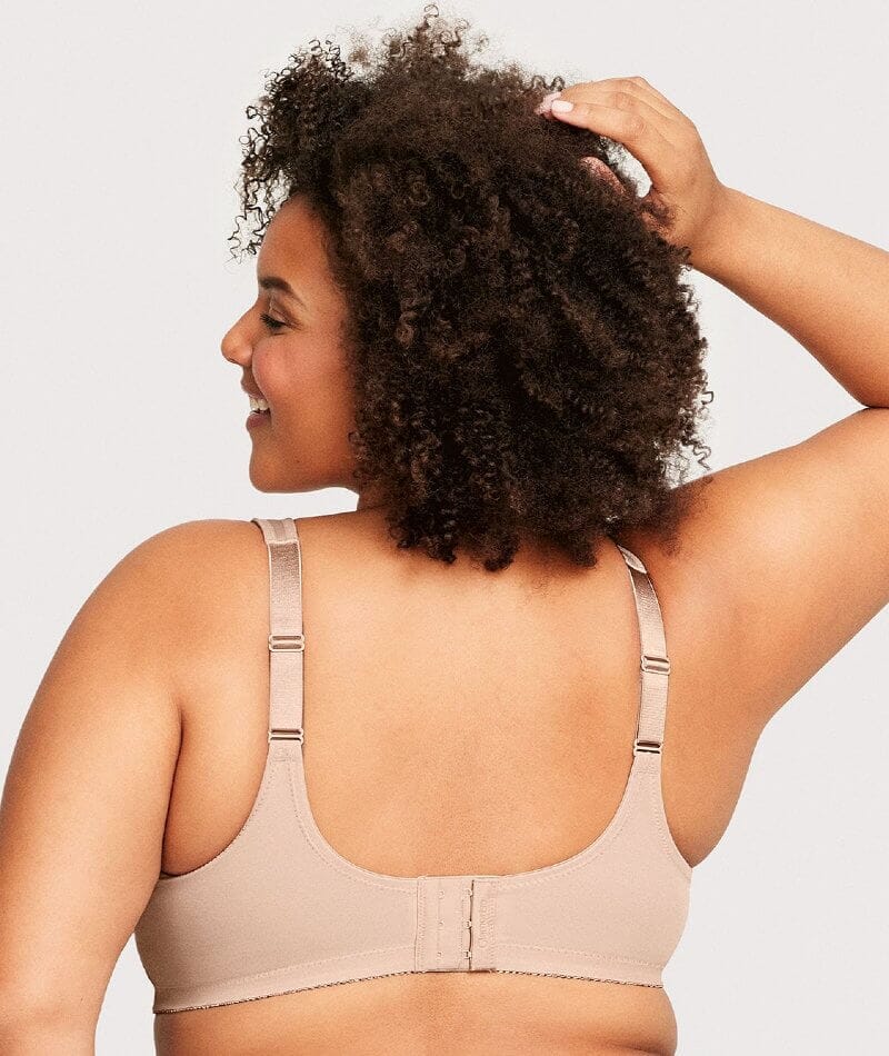 Glamorise Magiclift Minimizer Wire-Free Bra - Cafe - Image 5