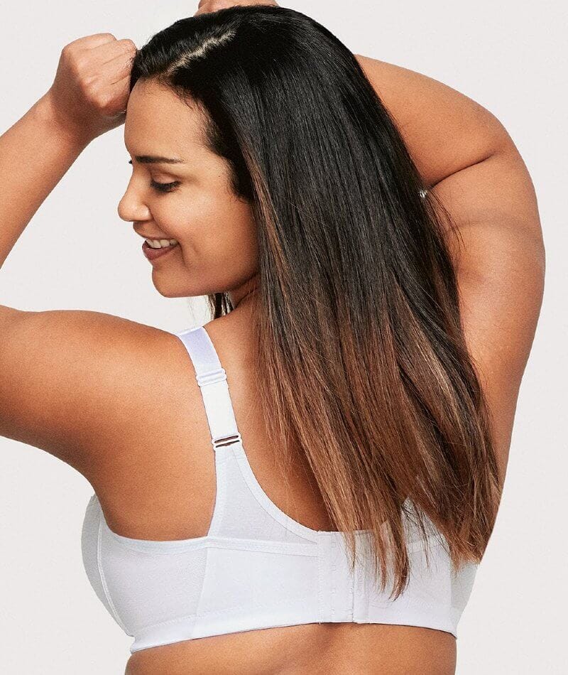 Glamorise Magiclift Active Support Wire-Free Bra - White - Image 4
