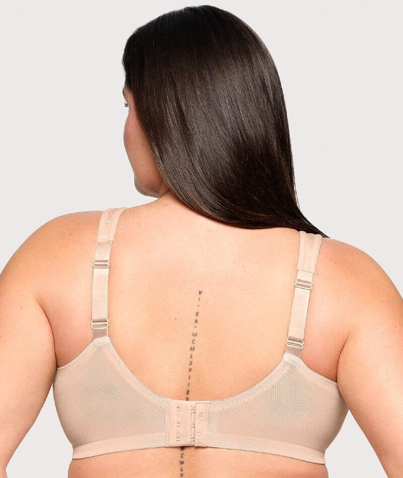 Glamorise Magiclift Moisture Control Wire-Free Bra - Cafe - Image 2