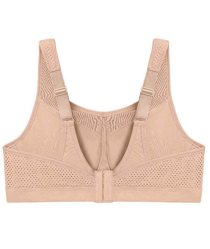 Glamorise High Impact Underwire Sports Bra - Cafe - Image 7