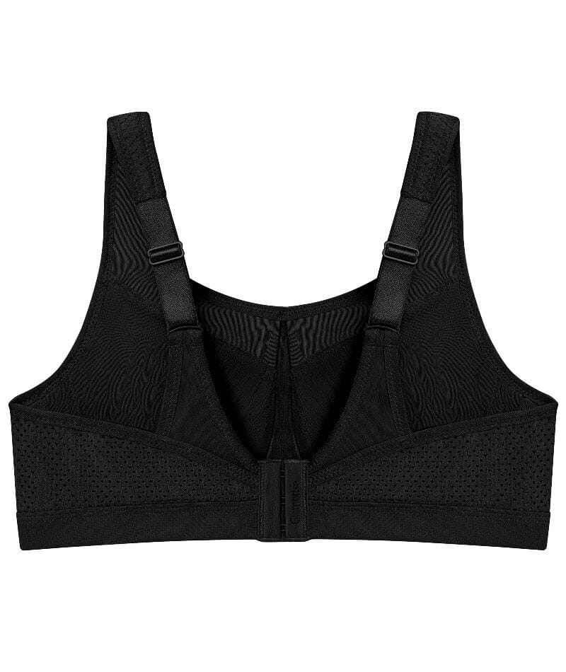 Glamorise High Impact Underwire Sports Bra - Black - Image 6