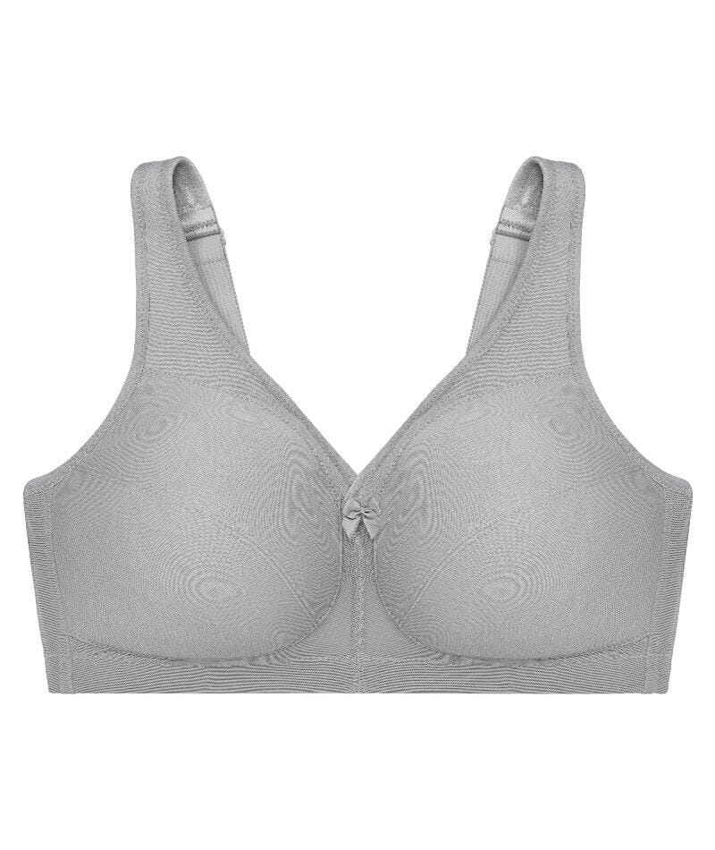 Glamorise Magiclift Active Support Wire-Free Bra - Gray Heather - Image 5