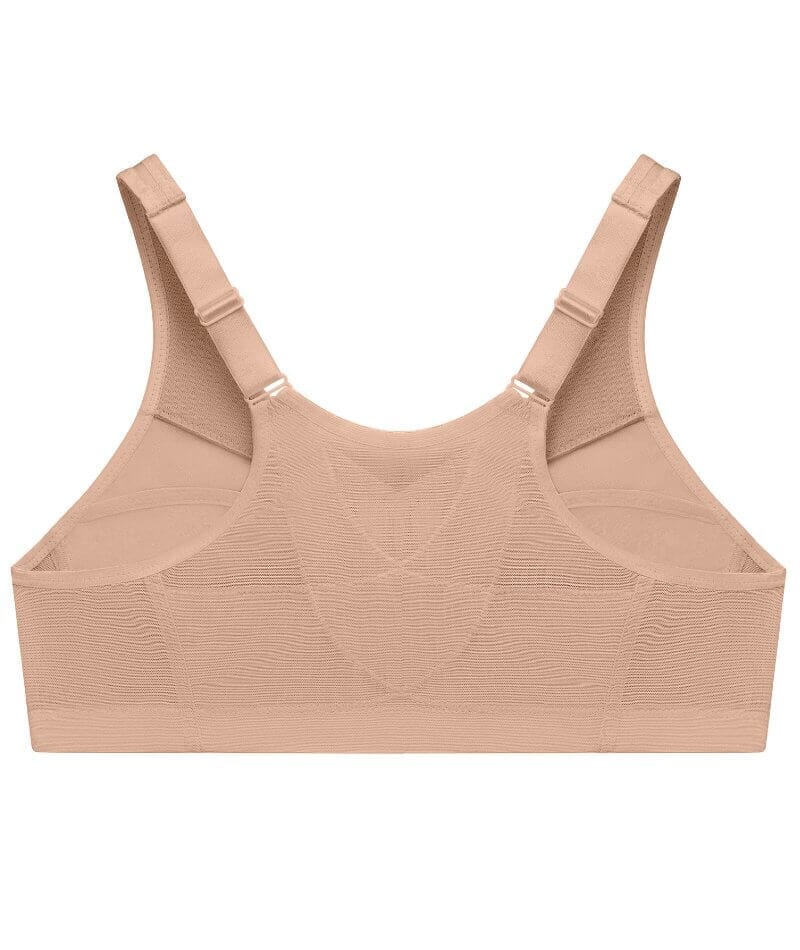 Glamorise Magiclift Front-Closure Posture Back Wire-Free Bra 2 Pack - Cafe - Image 10