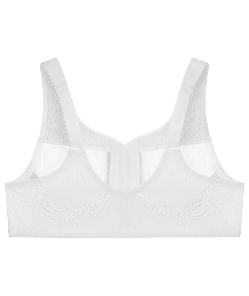 Glamorise Magiclift Natural Shape Wire-Free Front-Closure Bra - White - Image 5