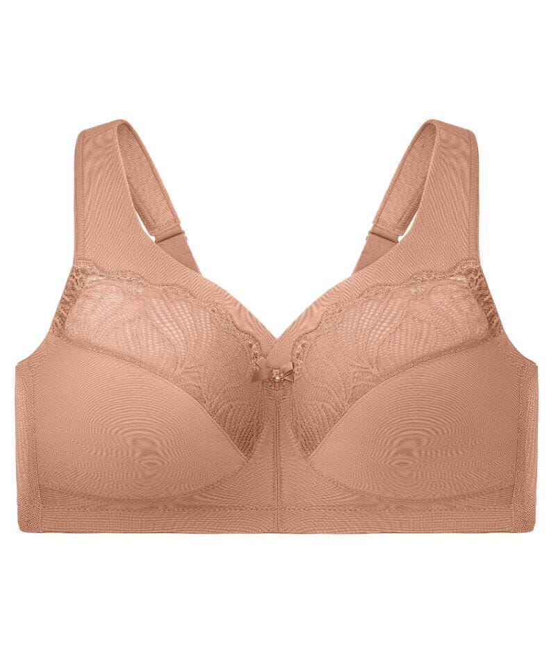 Glamorise Magiclift Natural Shape Support Wire-Free Bra - Cappuccino - Image 7