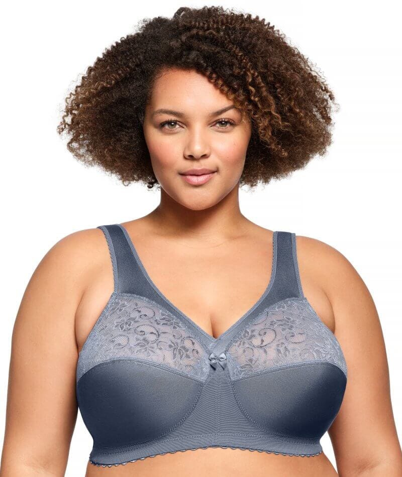 Glamorise Magiclift Original Wire-Free Support Bra - Folkstone Gray