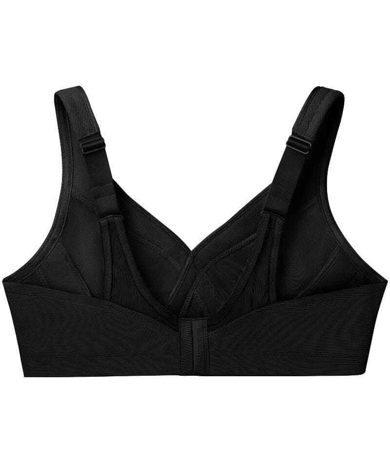 Glamorise Magiclift Seamless Wire-Free Sports Bra - Black - Image 6