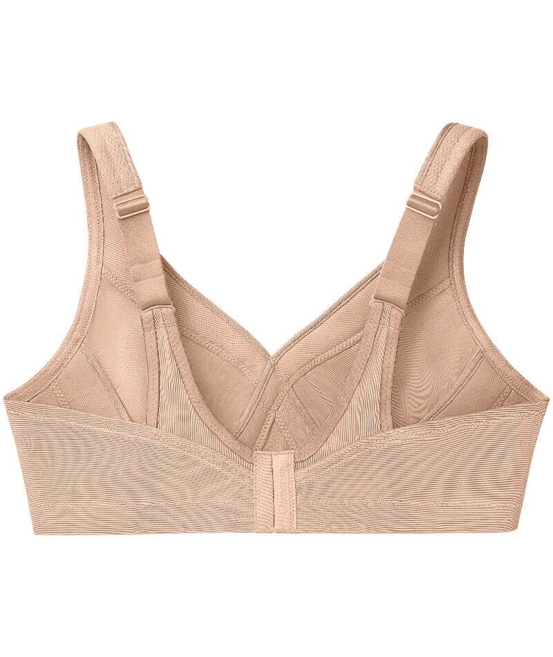 Glamorise Magiclift Seamless Wire-Free Sports Bra - Cafe - Image 5