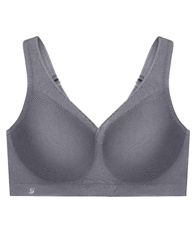 Glamorise Magiclift Seamless Wire-Free Sports Bra - Charcoal Gray - Image 5