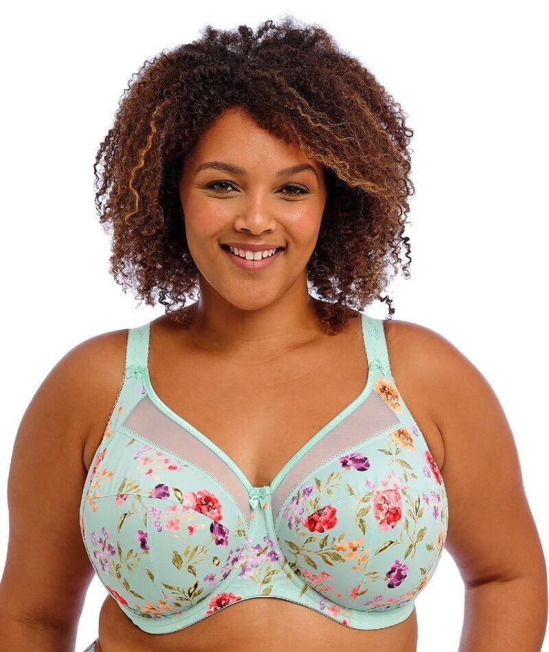 Goddess Kayla Underwired Banded Bra - Blue Haze
