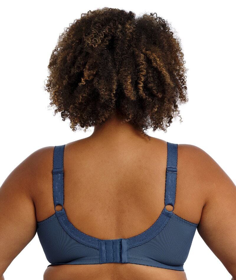 Goddess Kayla Underwired Banded Bra - Teal Blossom - Image 2