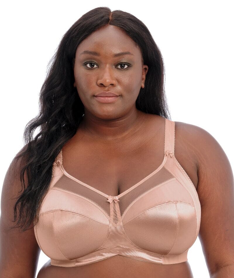 Goddess Keira Soft Cup Wire-Free Bra - Fawn