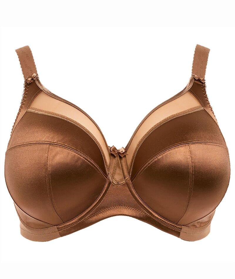 Goddess Keira Underwired Banded Bra - Cinnamon - Image 5