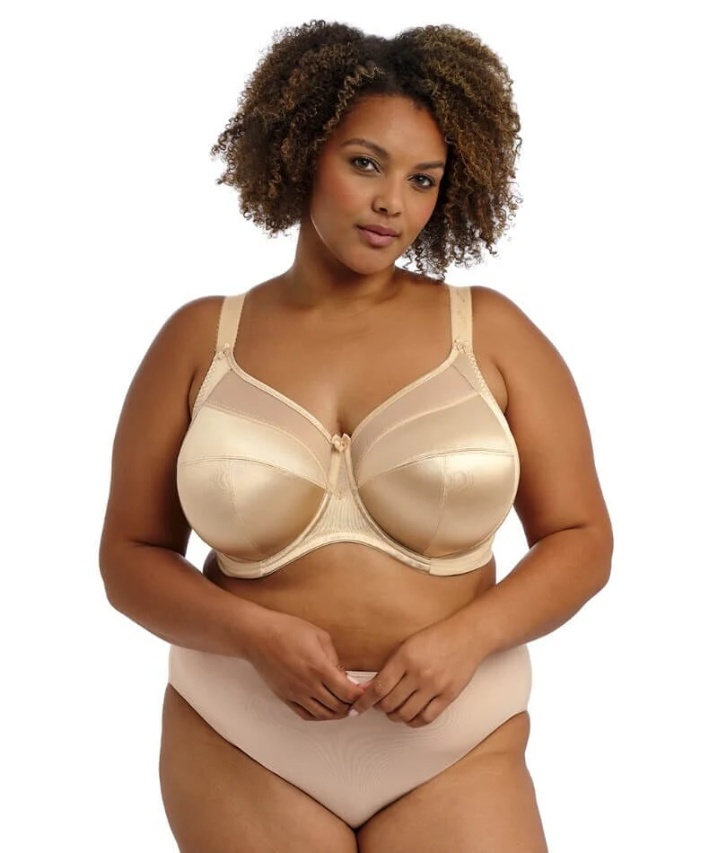 Goddess Keira Underwired Banded Bra - Nude - Image 3