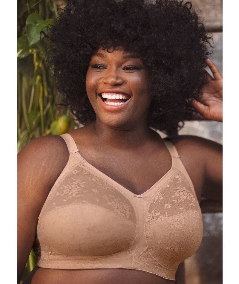 Goddess Verity Wire-Free Bra - Fawn - Image 3