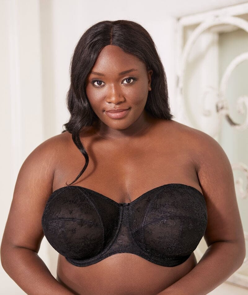 Goddess Verity Underwired Strapless Bra - Black - Image 8