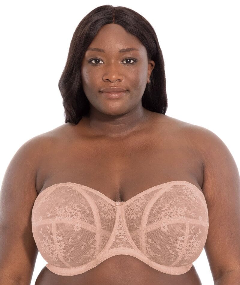Goddess Verity Underwired Strapless Bra - Fawn