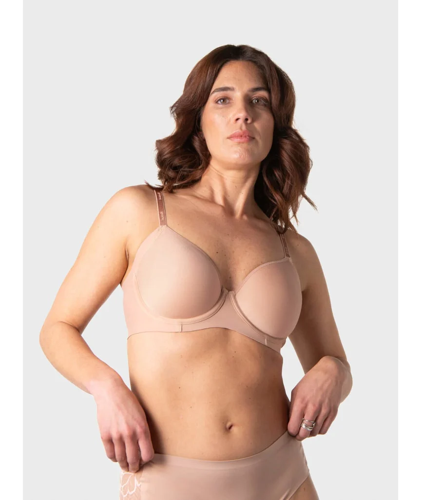 Hotmilk Effortless Sculpt T-Shirt Flexi-Wired Bra - Cashmere - Image 8