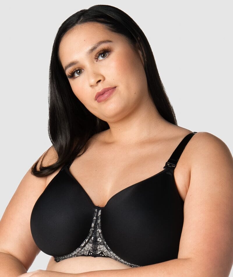 Hotmilk Obsession Maternity & Nursing Bra - Black - Image 4