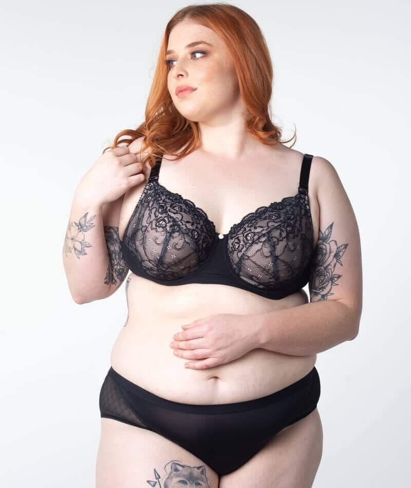 Hotmilk Temptation Maternity & Nursing Bra - Black - Image 13