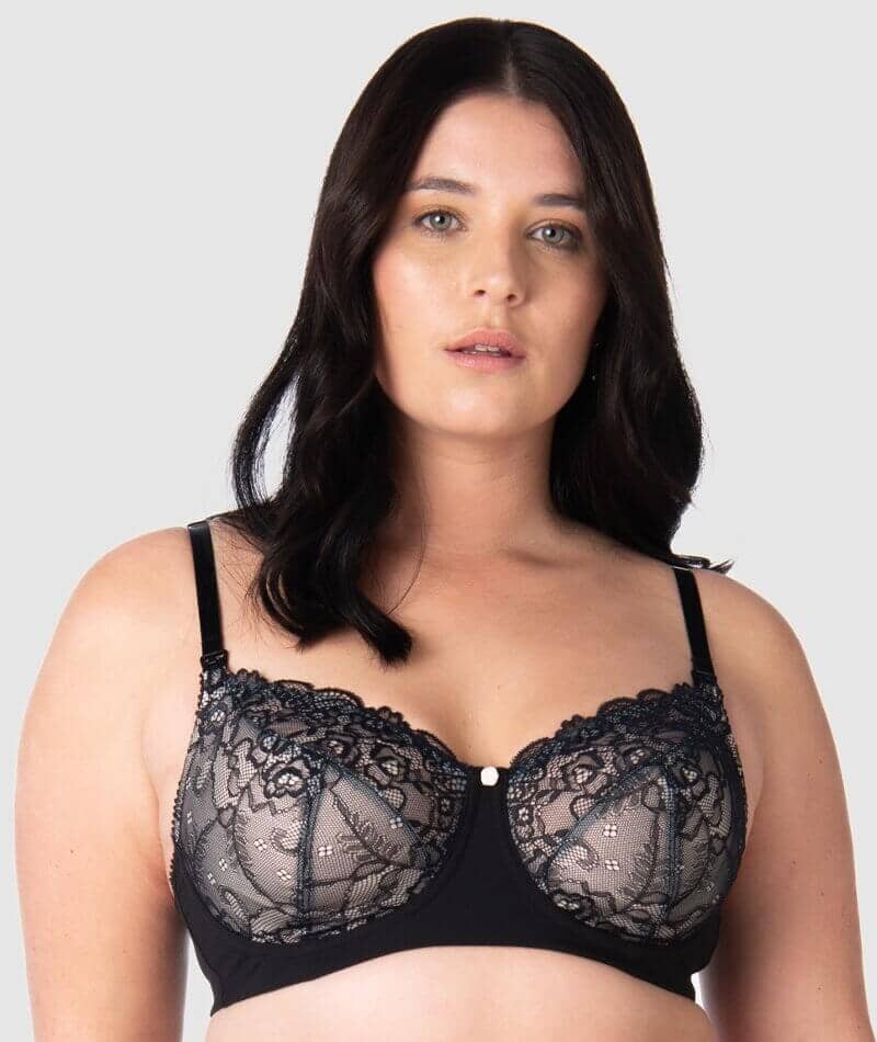 Hotmilk Temptation Maternity & Nursing Bra - Black - Image 5