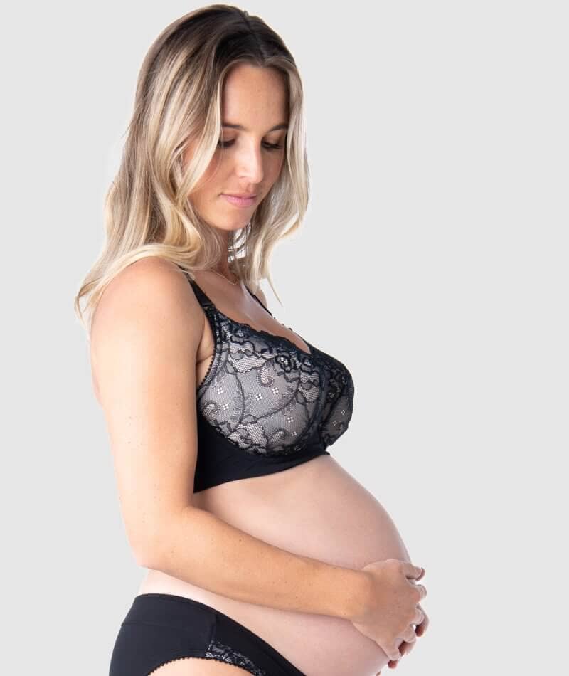 Hotmilk Temptation Maternity & Nursing Bra - Black - Image 8