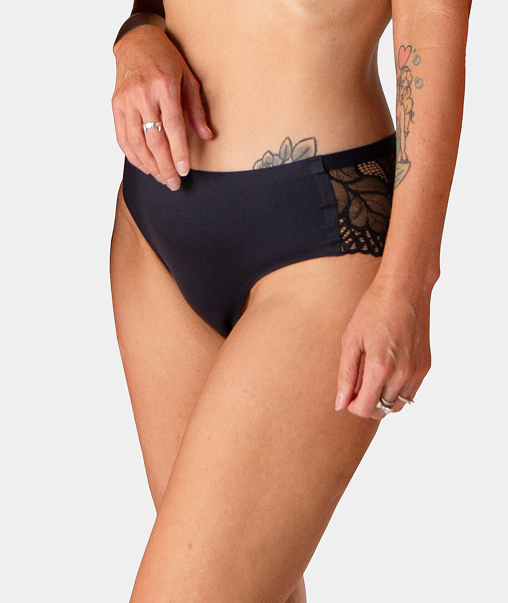 Hotmilk The Classic Vanishing Bikini Brief - Black - Image 5