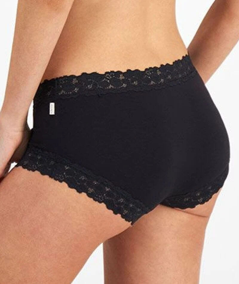 Jockey Parisienne Bamboo Boyleg - Black - Image 2