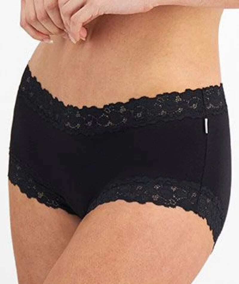Jockey Parisienne Bamboo Boyleg - Black - Image 3