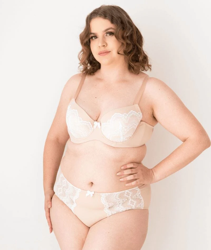 Lady Emprezz Sandy High Rise Brief - Beige - Image 4