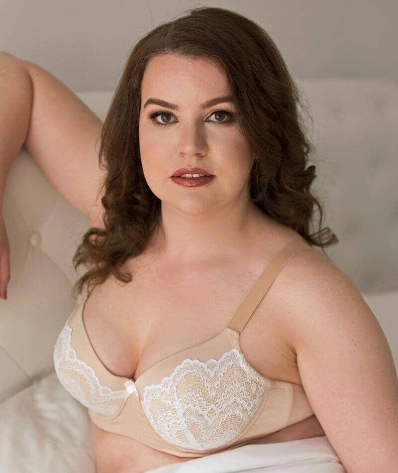 Lady Emprezz Sandy Padded Shaping Bra - Beige - Image 3