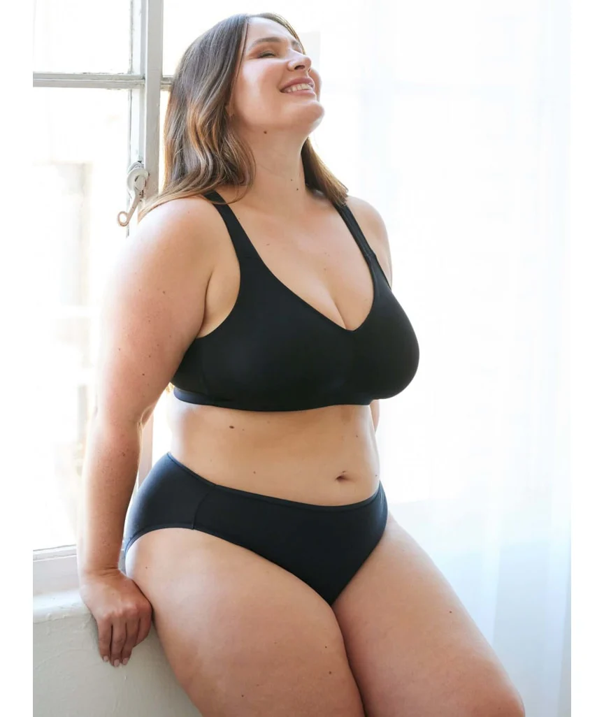 Leading Lady The Claire Wirefree Everyday Comfort Bra - Black - Image 4